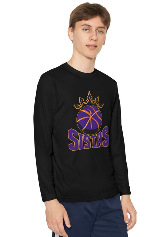 Custom SISTAS Basketball Tee for Kids | 2025–2026 Team Shirt | Youth Girls Basketball Youth Long Sleeve