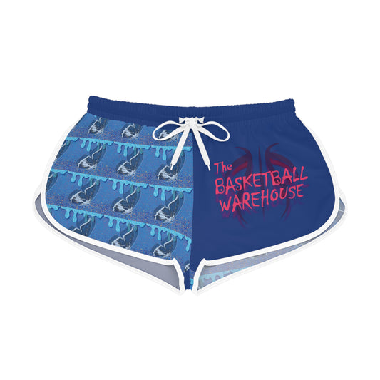 BW Blue Butterfly Women’s Relaxed Basketball & Butterfly Shorts - Perfect for Summer Fun!