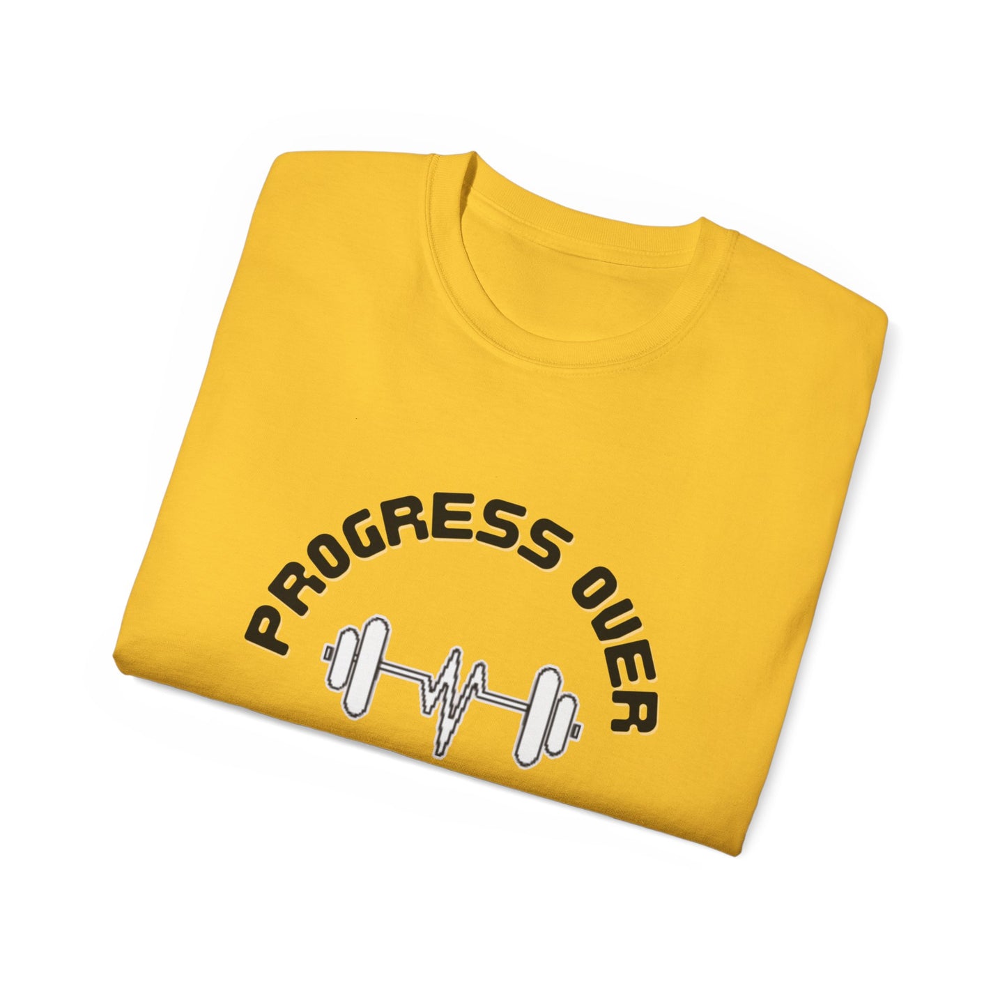 Progress over Perfection Gym Tee, Gym Shirt, Motivational Gym Tshirt, Gym Tshirt for men and women