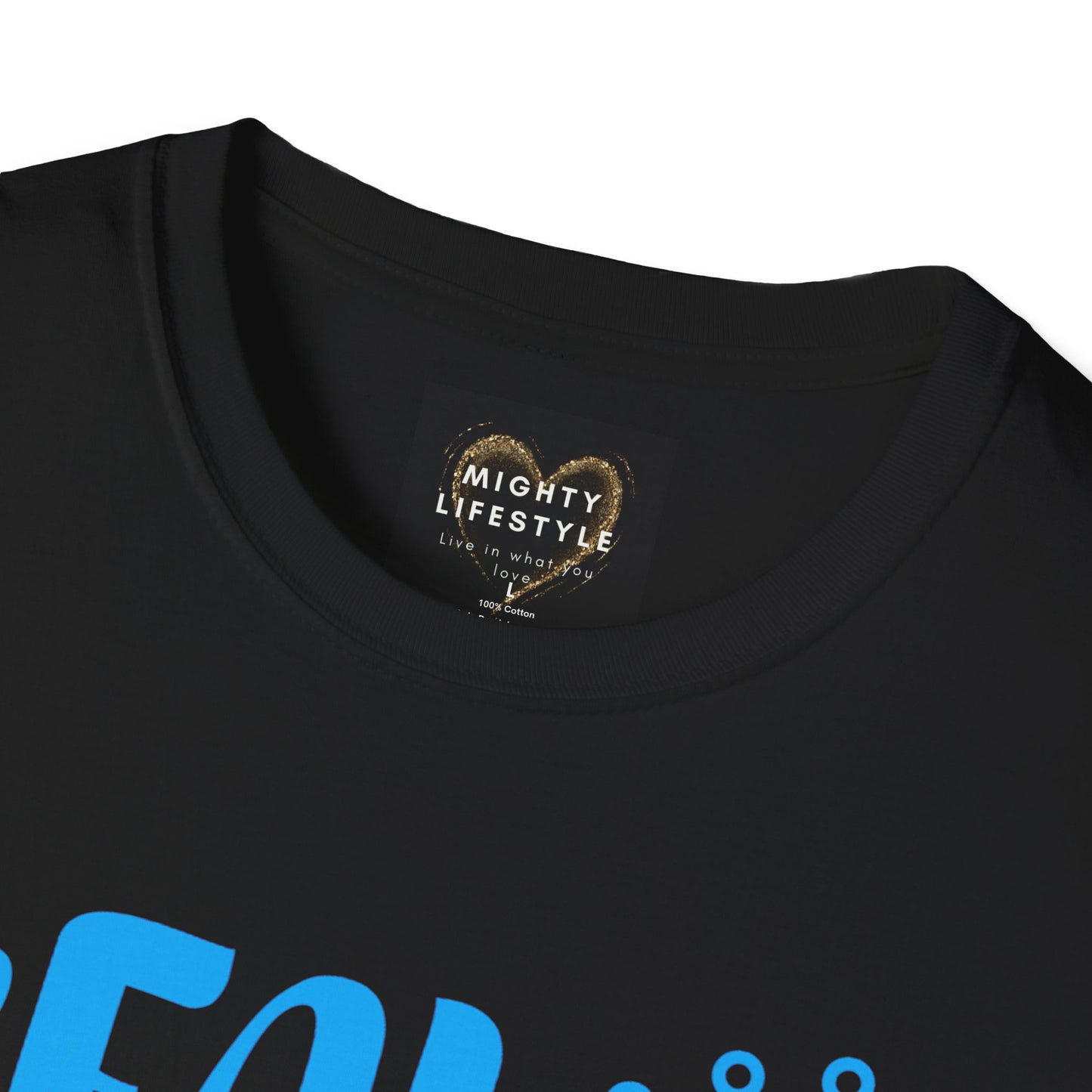 Real Queen Blue Font | Basketball Shirt | Sports Shirt | Baller Shirt | Mighty Lifestyle | Softstyle T-Shirt