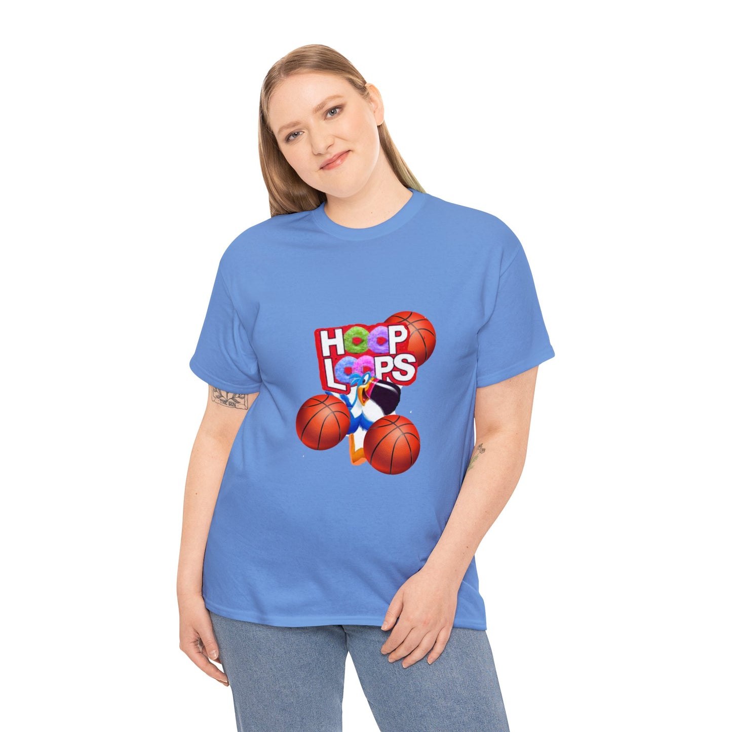 Mighty Lifestyle Basketball Color, Hooping Shirt, Hoop Loops, Hoops Loops Shirt, Shirt for Basketball