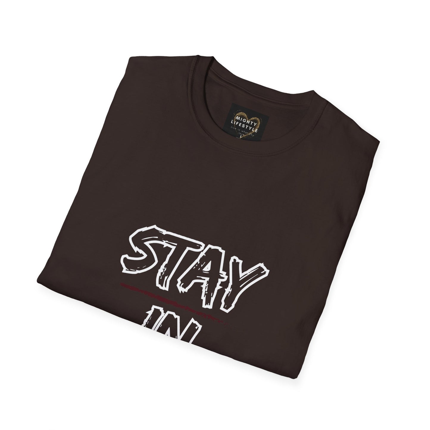 Stay In Your Bag | Motivational Shirt | Travel Basketball| AAU Basketball | Basketball Shirt |Basketball Mom| Basketball Dad | Unisex Basketball Shirt | Sports Shirt | Baller Shirt | Mighty Lifestyle | Softstyle T-Shirt