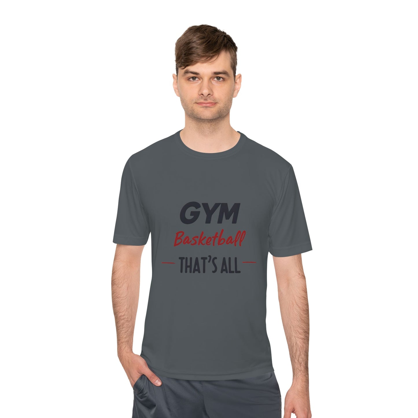 BW Gym Basketball That's All Shirt- Basketball Warehouse Gym Basketball Tee Unisex Moisture Wicking Tee Moisture Wicking Basketball Tee