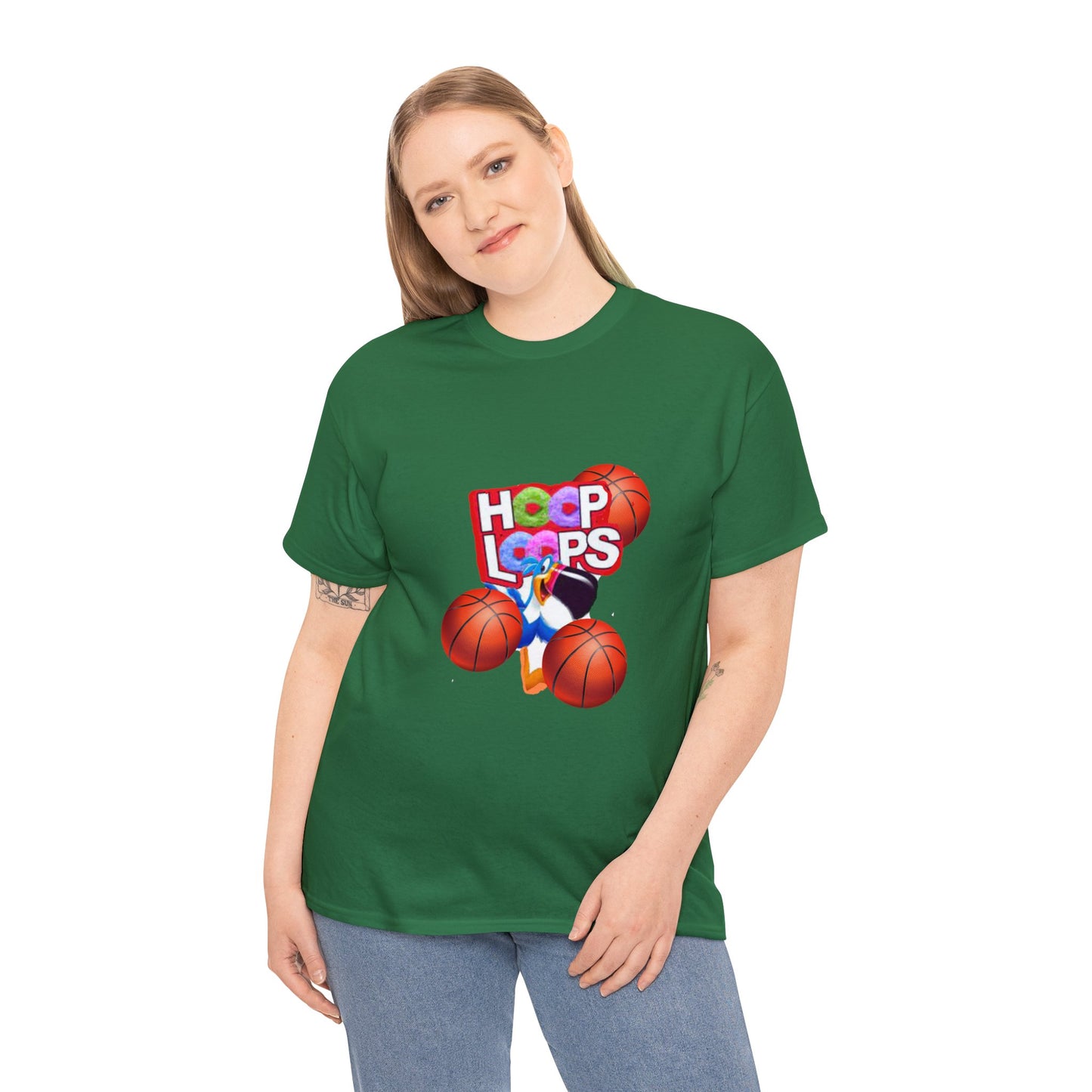 Mighty Lifestyle Basketball Color, Hooping Shirt, Hoop Loops, Hoops Loops Shirt, Shirt for Basketball