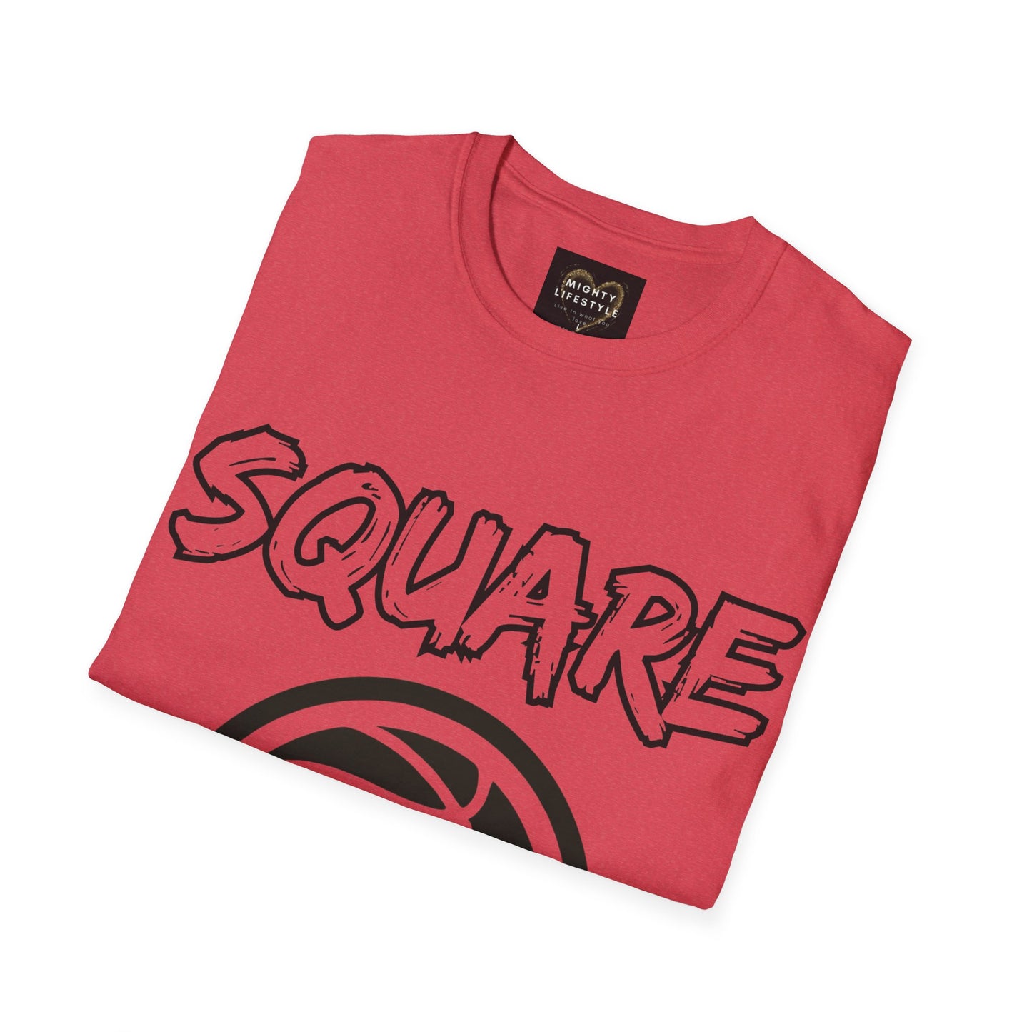 Square Up | Travel Basketball| AAU Basketball | Basketball Shirt |Basketball Mom| Basketball Dad | Unisex Basketball Shirt | Sports Shirt | Baller Shirt | Mighty Lifestyle | Softstyle T-Shirt