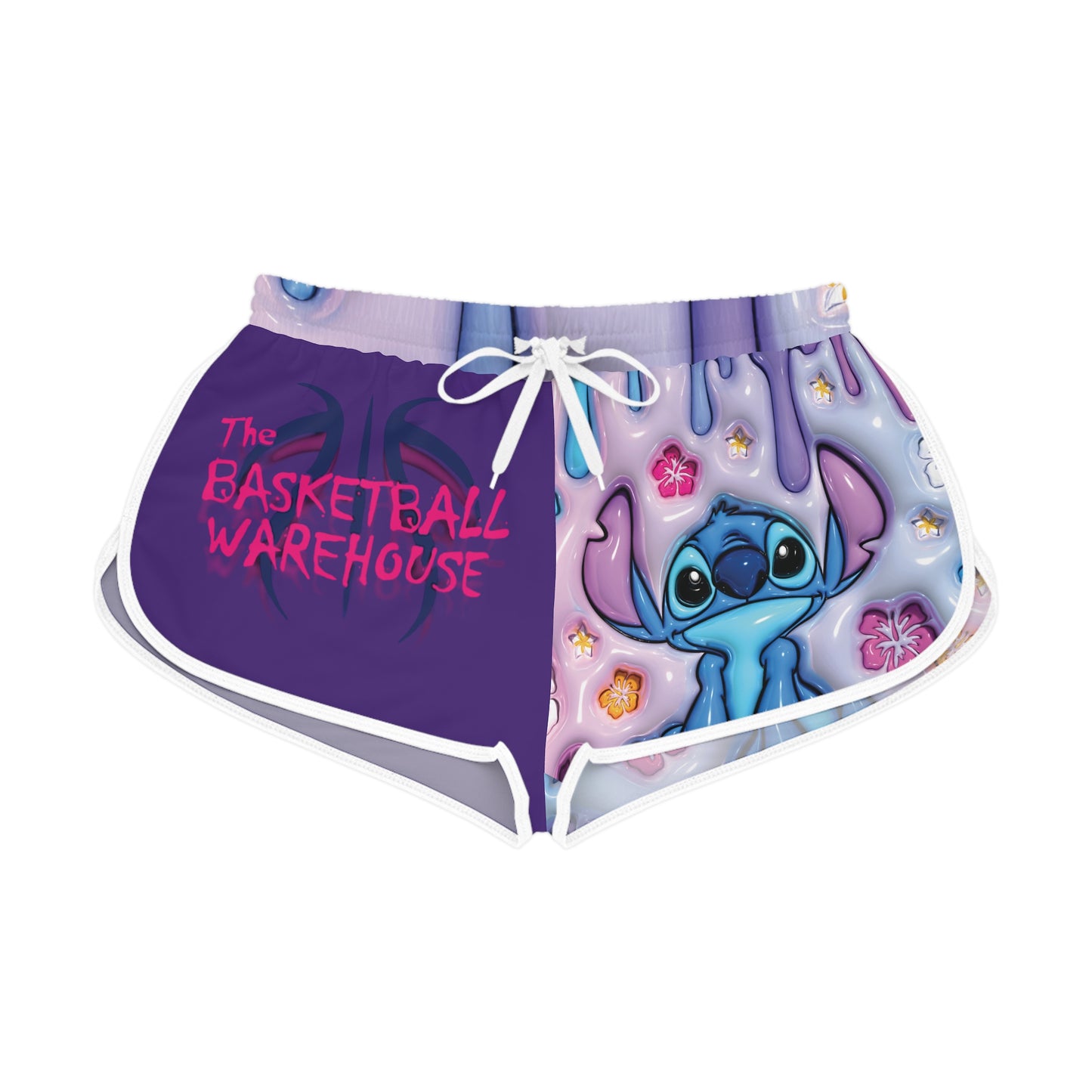 BW Stitched Memories Women’s Relaxed Basketball & Stitch Shorts - Perfect for Summer Fun!