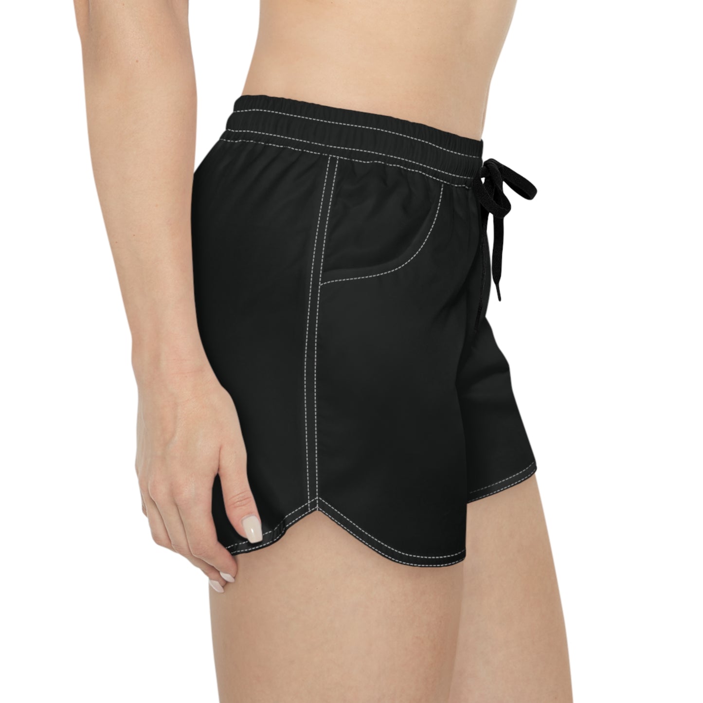 ML - Faith Based - Women's Athletic Shorts with AOP Design, Sporty Shorts, Casual Summer Bottoms, Beachwear, Fitness Apparel, Gift for Her
