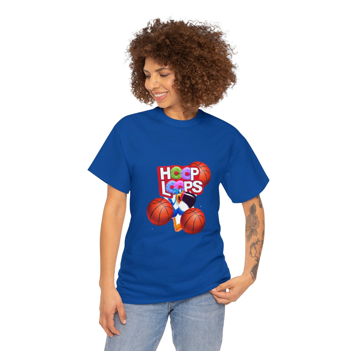 Mighty Lifestyle Basketball Color, Hooping Shirt, Hoop Loops, Hoops Loops Shirt, Shirt for Basketball