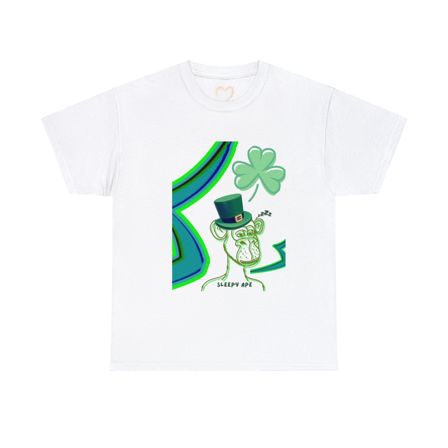 St Patrick's Sleepy Ape Shirt, St Patrick's Day Shirt, Lucky Shirt, Shirt for Spring, Gift for St Patty - St Paddy Shirt