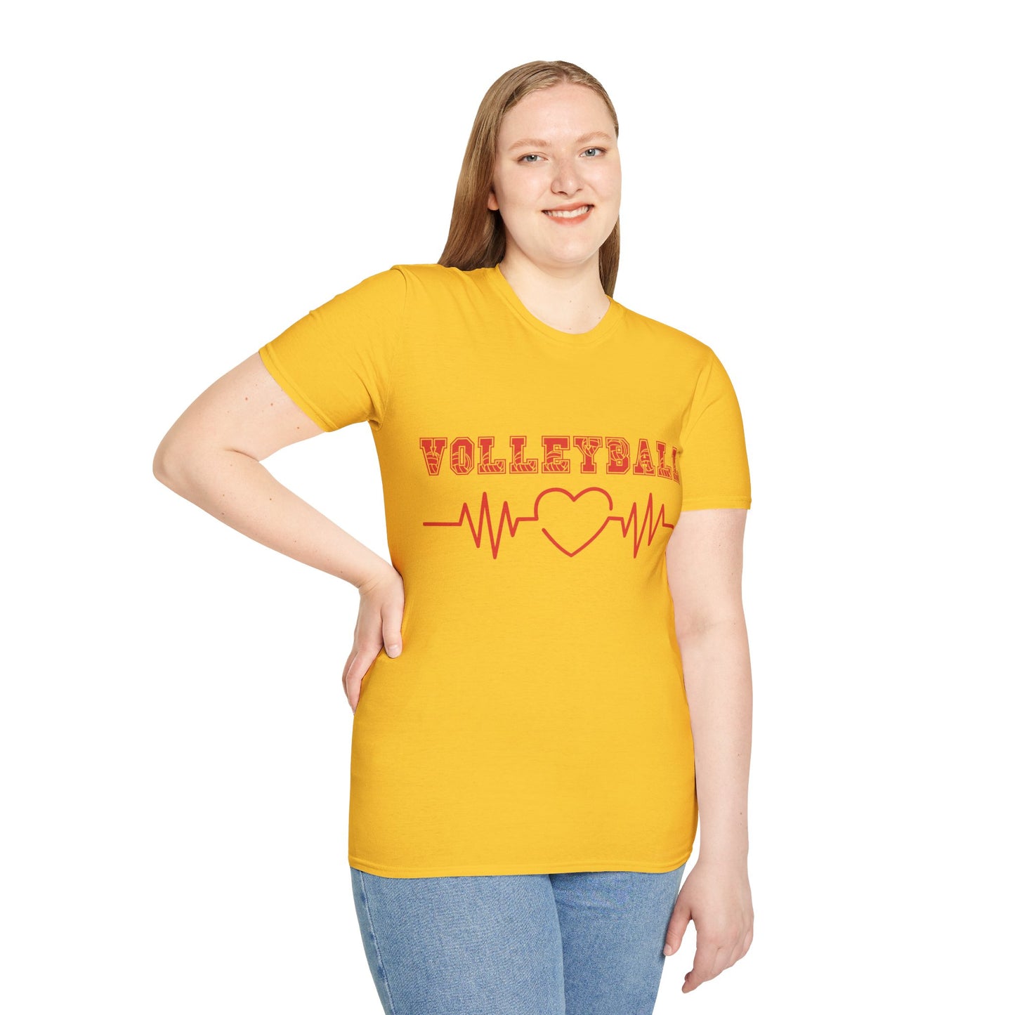 Volleyball Mom | Volleyball Shirt | Sports Shirt | Baller Shirt | Mighty Lifestyle | Softstyle T-Shirt