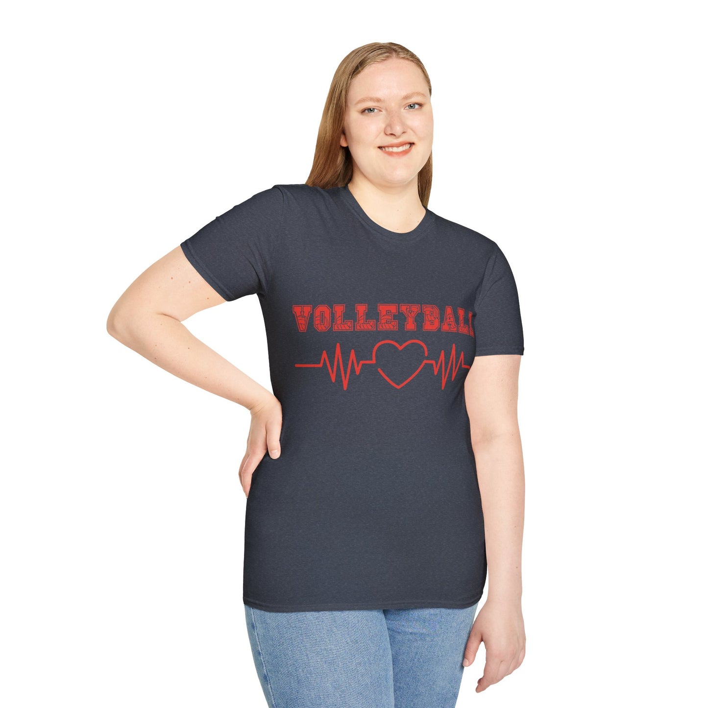 Volleyball Mom | Volleyball Shirt | Sports Shirt | Baller Shirt | Mighty Lifestyle | Softstyle T-Shirt