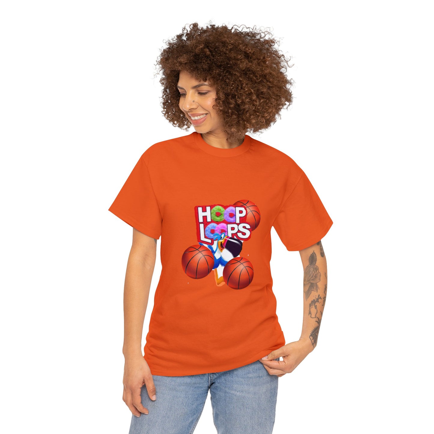 Mighty Lifestyle Basketball Color, Hooping Shirt, Hoop Loops, Hoops Loops Shirt, Shirt for Basketball