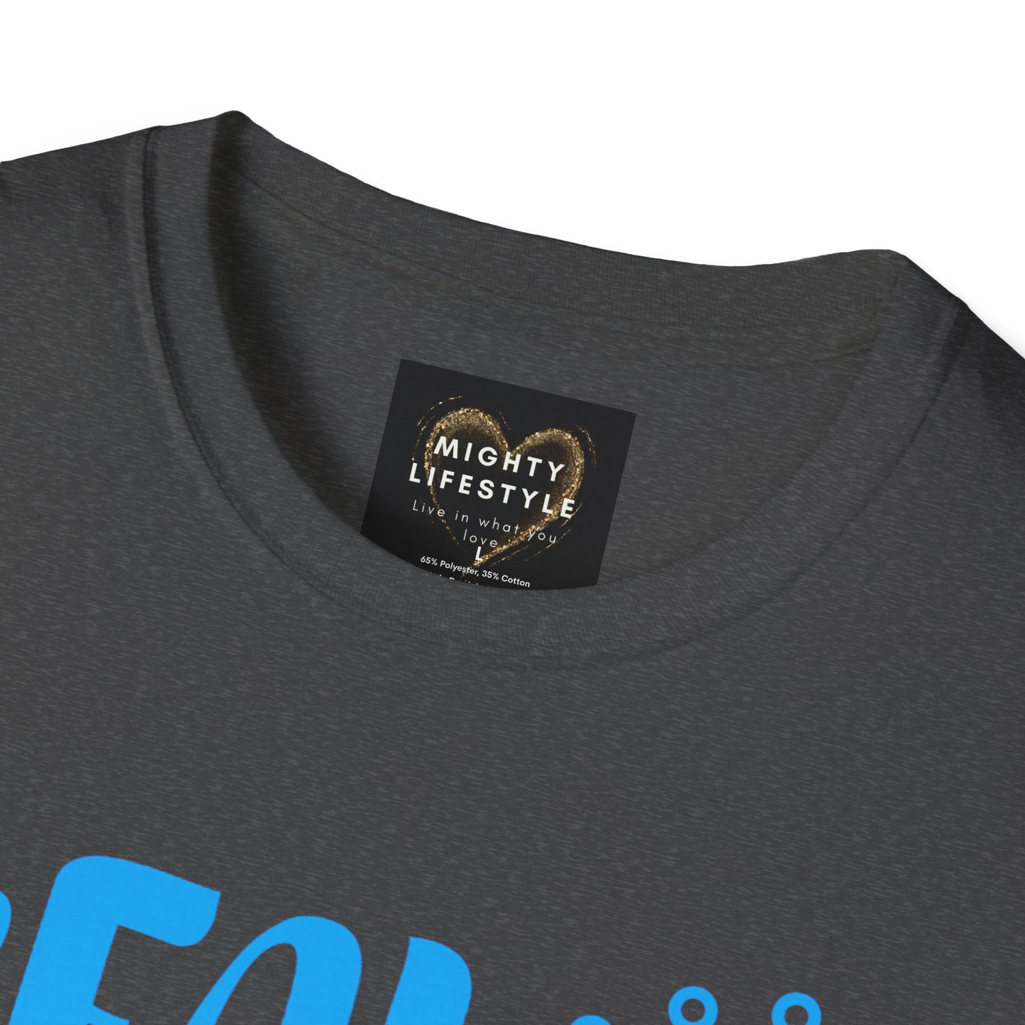 Real Queen Blue Font | Basketball Shirt | Sports Shirt | Baller Shirt | Mighty Lifestyle | Softstyle T-Shirt