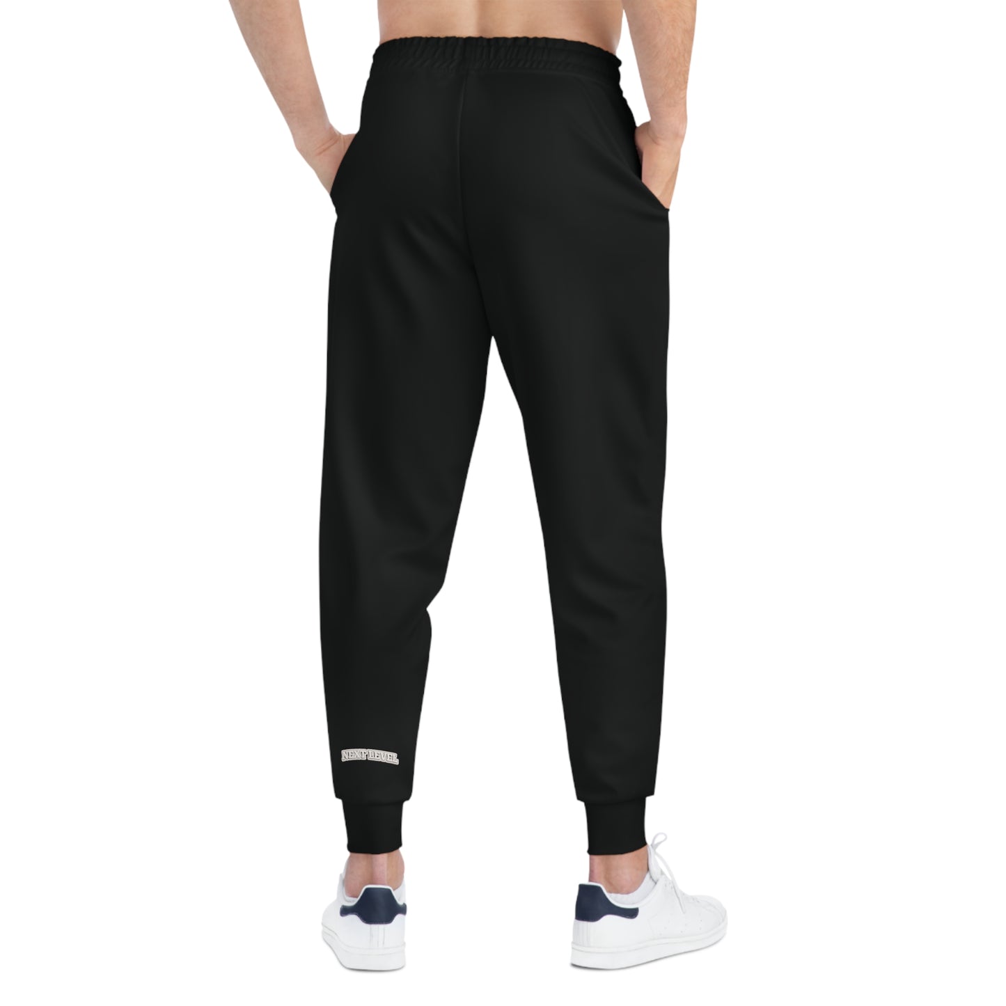 MAJESTIC Next Level Athletic Joggers — Black Basketball Fleece Jogger Pants Godly Sweatpants Christian Sweatpants Mighty Lifestyle Sweatpants