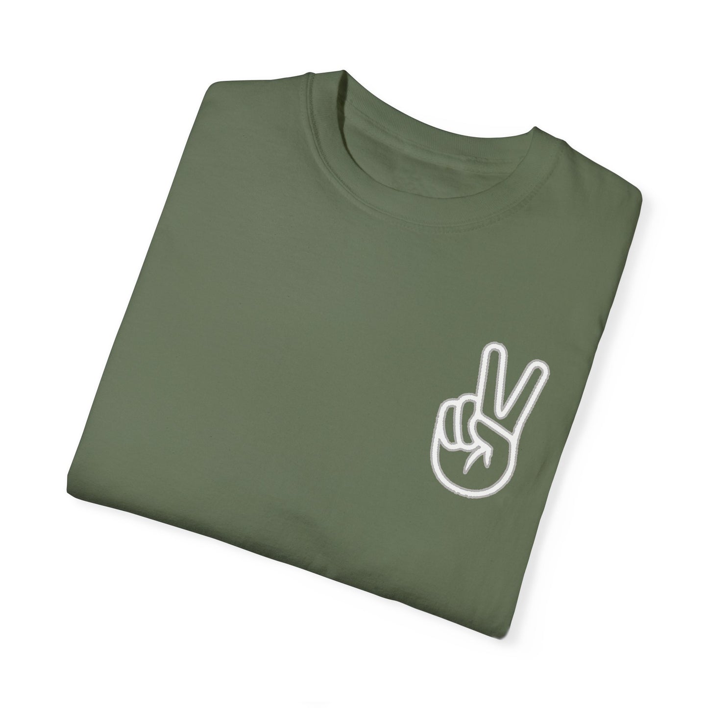 PEACE SHIRT, Comfort Color Unisex Garment-Dyed T-shirt, Soft T Shirt, Vintage Colored ,100 Cotton, Trendy Blank Shirt, Premium Quality Tee