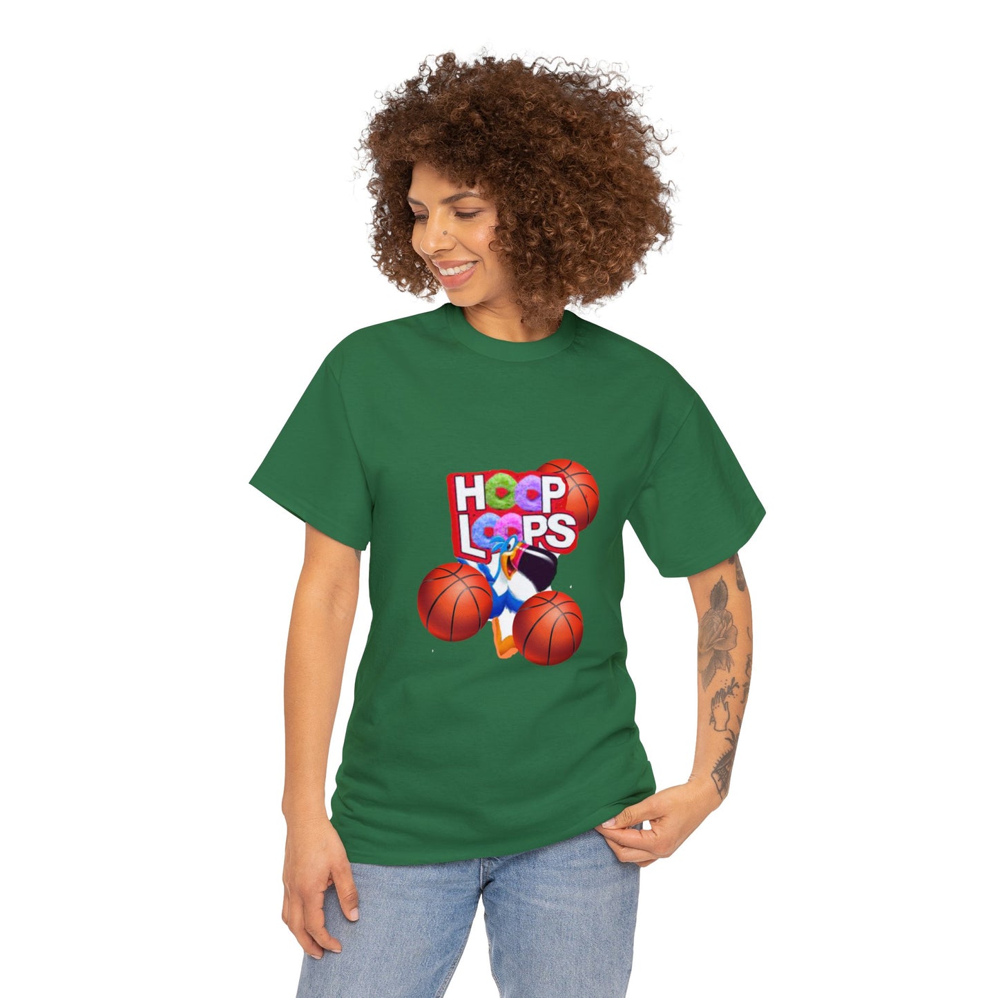 Mighty Lifestyle Basketball Color, Hooping Shirt, Hoop Loops, Hoops Loops Shirt, Shirt for Basketball