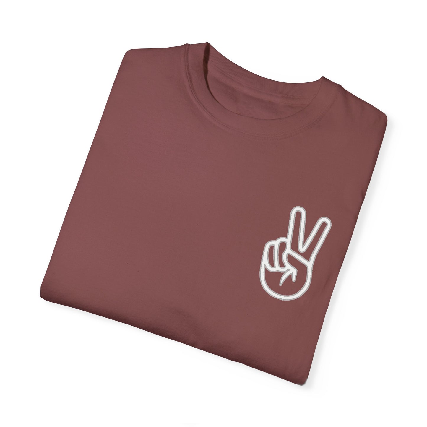 PEACE SHIRT, Comfort Color Unisex Garment-Dyed T-shirt, Soft T Shirt, Vintage Colored ,100 Cotton, Trendy Blank Shirt, Premium Quality Tee