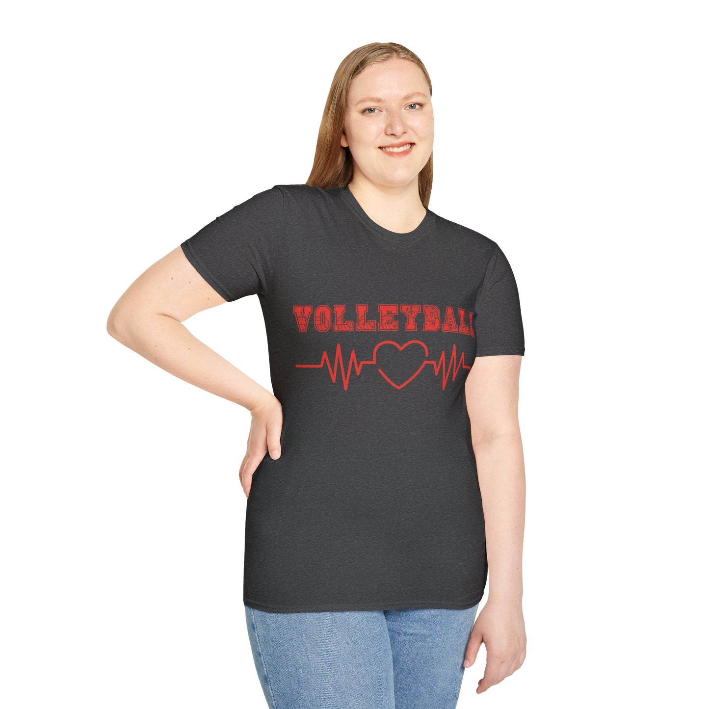 Volleyball Mom | Volleyball Shirt | Sports Shirt | Baller Shirt | Mighty Lifestyle | Softstyle T-Shirt
