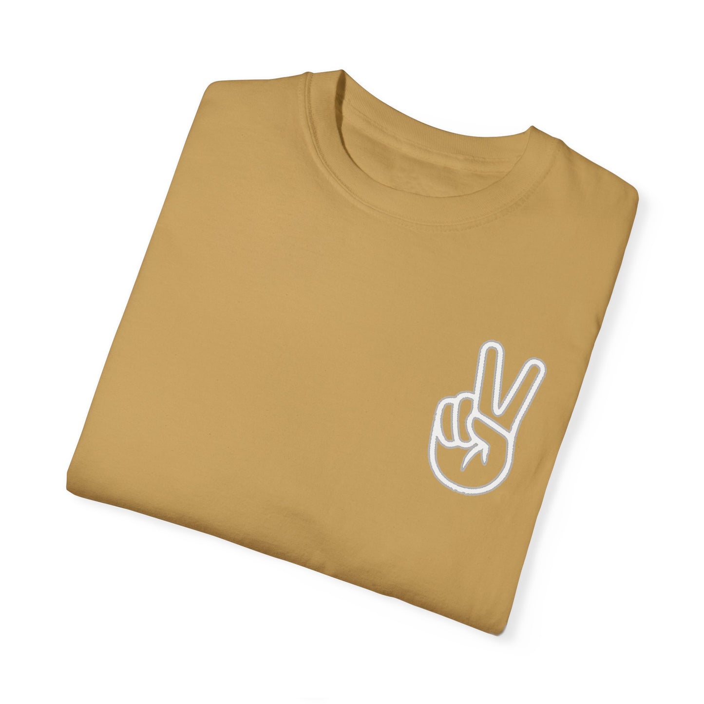 PEACE SHIRT, Comfort Color Unisex Garment-Dyed T-shirt, Soft T Shirt, Vintage Colored ,100 Cotton, Trendy Blank Shirt, Premium Quality Tee