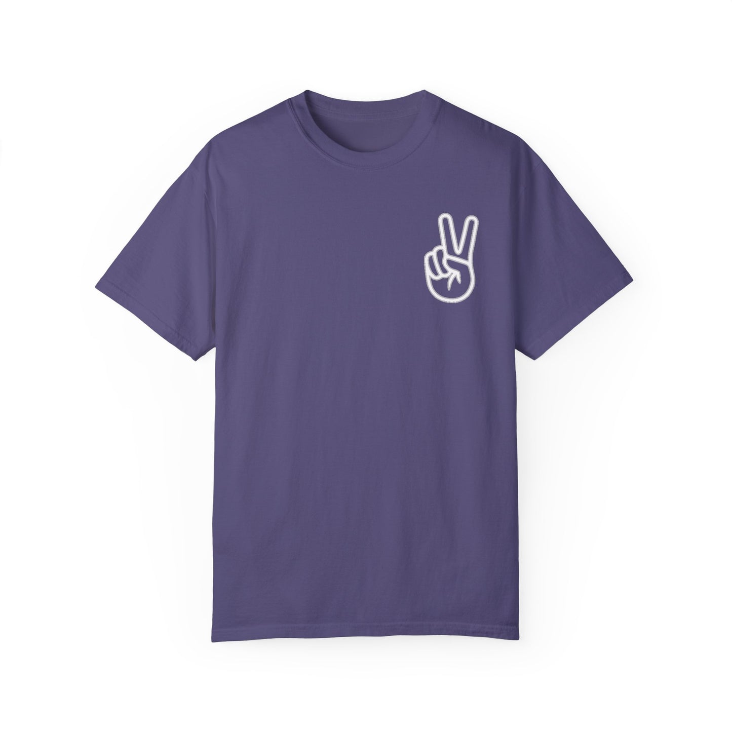 PEACE SHIRT, Comfort Color Unisex Garment-Dyed T-shirt, Soft T Shirt, Vintage Colored ,100 Cotton, Trendy Blank Shirt, Premium Quality Tee