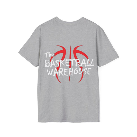 BW We Get Buckets Around Here | Get Buckets | Basketball Shirt | Unisex Basketball Shirt | Sports Shirt | Baller Shirt | Mighty Lifestyle | Softstyle T-Shirt