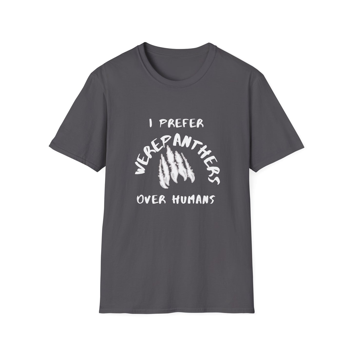 I Prefer WerePanthers Over Humans, WerePanther Shirt, Supernatural Being TShirt, Gift for him man, Gift for her woman - Mighty Lifestyle