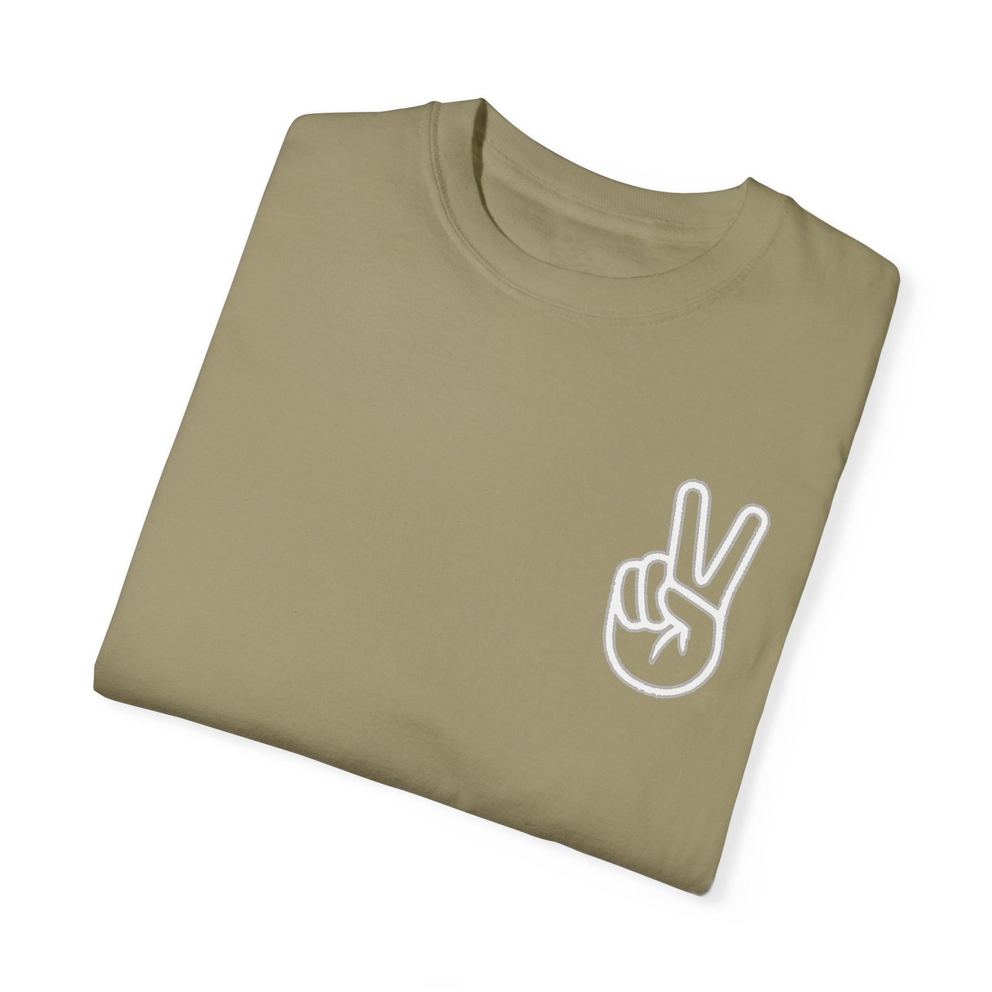 PEACE SHIRT, Comfort Color Unisex Garment-Dyed T-shirt, Soft T Shirt, Vintage Colored ,100 Cotton, Trendy Blank Shirt, Premium Quality Tee