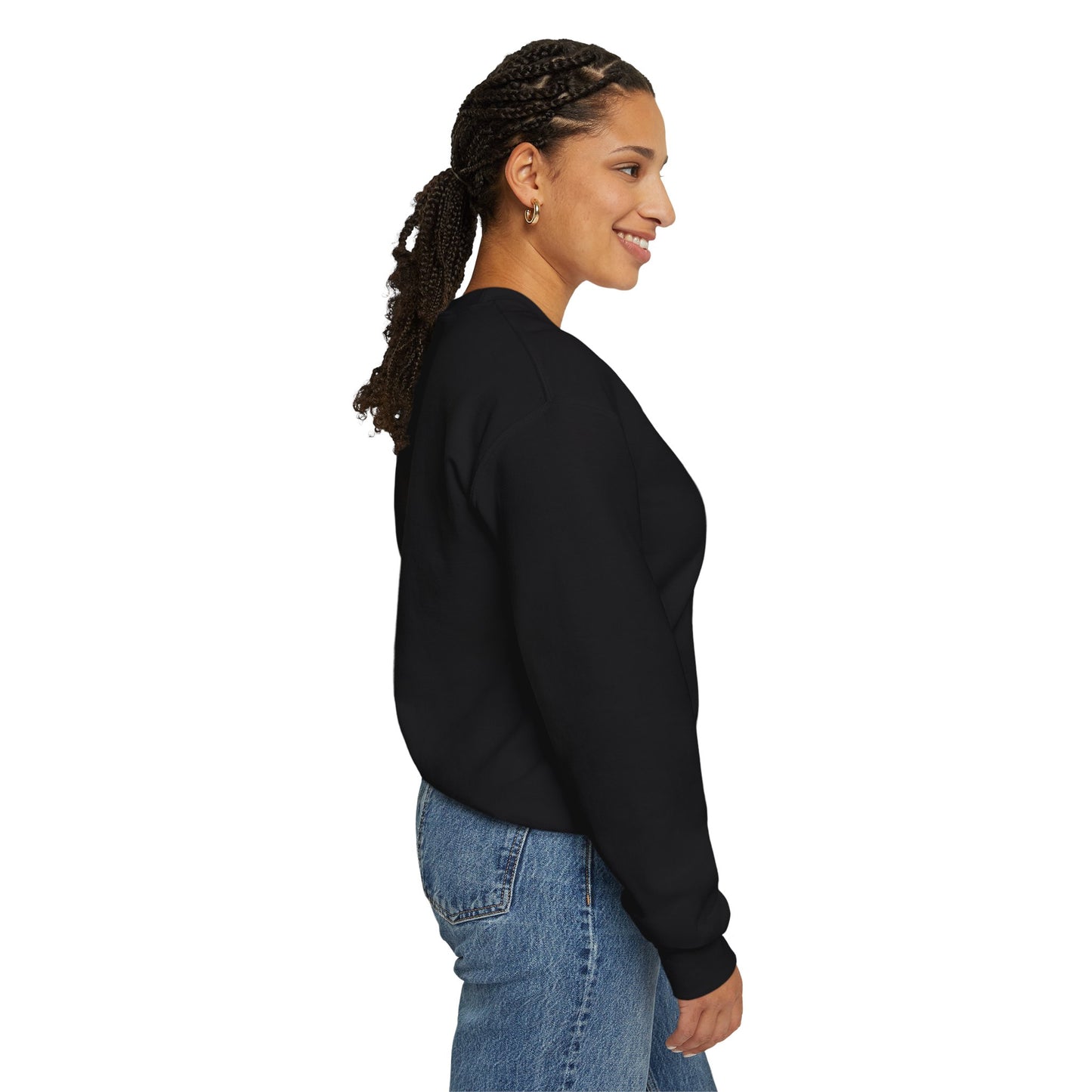 ML - Minimalist - Faith Based Crewneck Sweatshirt, Cozy Unisex Sweatshirt, Stylish Casual Wear, Gift for Him/Her, Everyday Comfort