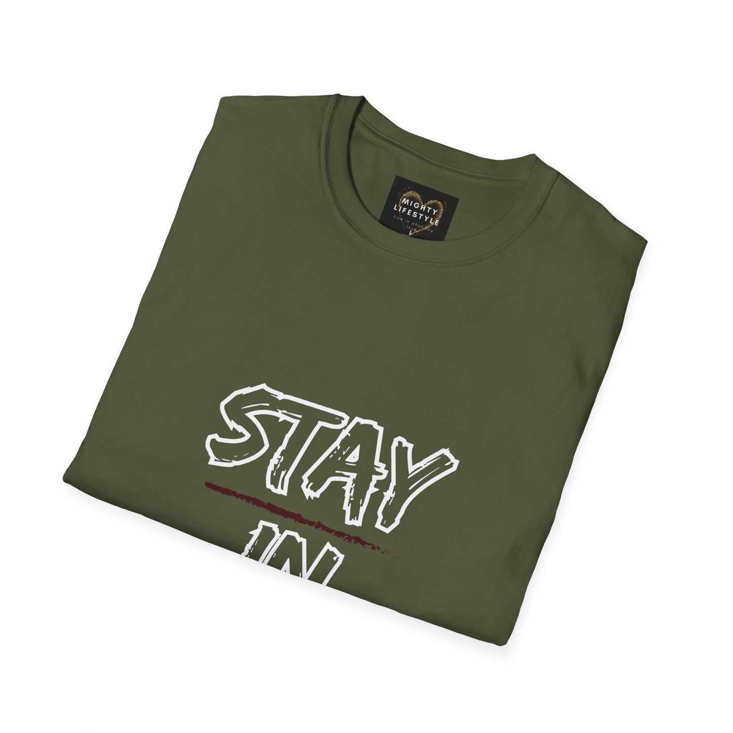 Stay In Your Bag | Motivational Shirt | Travel Basketball| AAU Basketball | Basketball Shirt |Basketball Mom| Basketball Dad | Unisex Basketball Shirt | Sports Shirt | Baller Shirt | Mighty Lifestyle | Softstyle T-Shirt