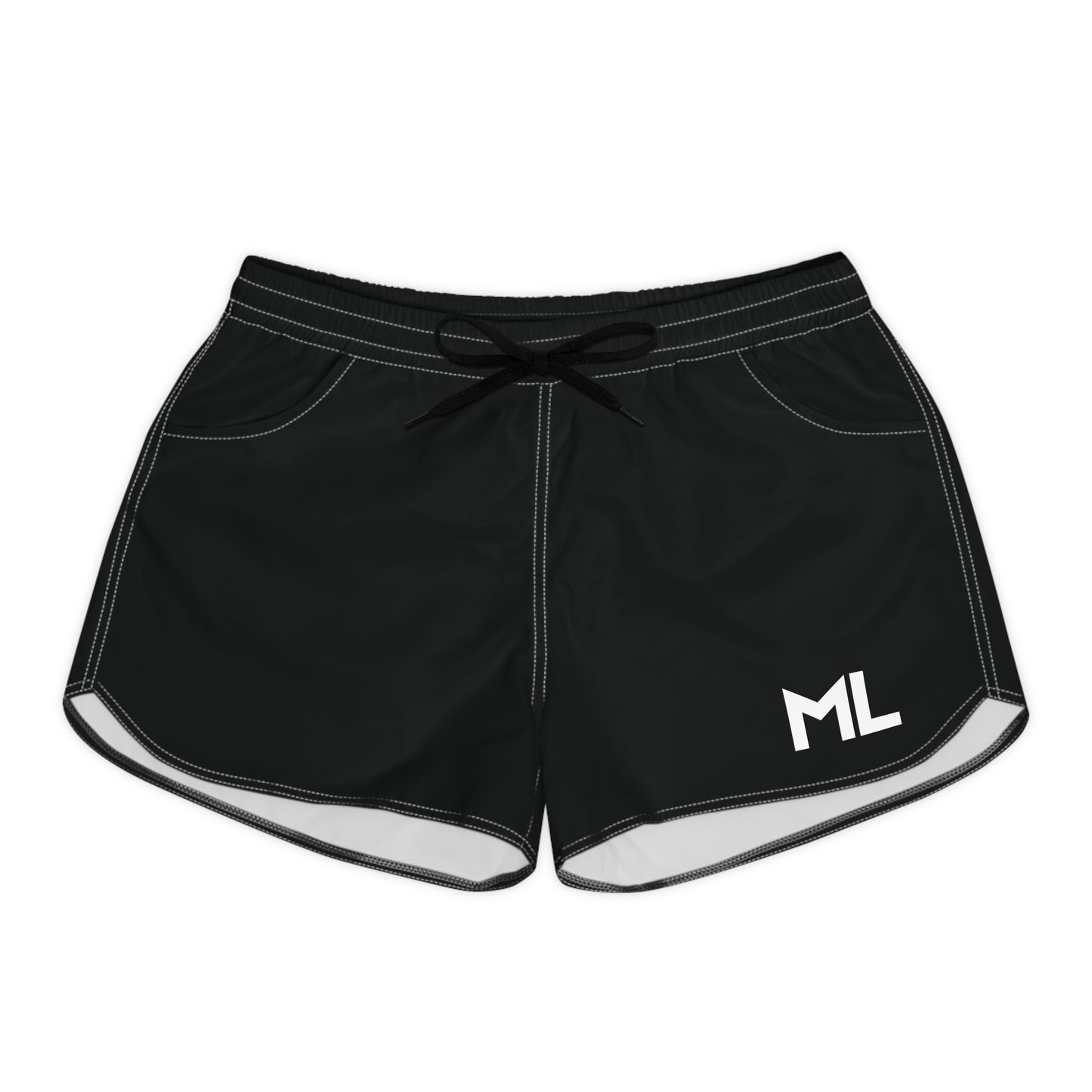ML - Faith Based - Women's Athletic Shorts with AOP Design, Sporty Shorts, Casual Summer Bottoms, Beachwear, Fitness Apparel, Gift for Her
