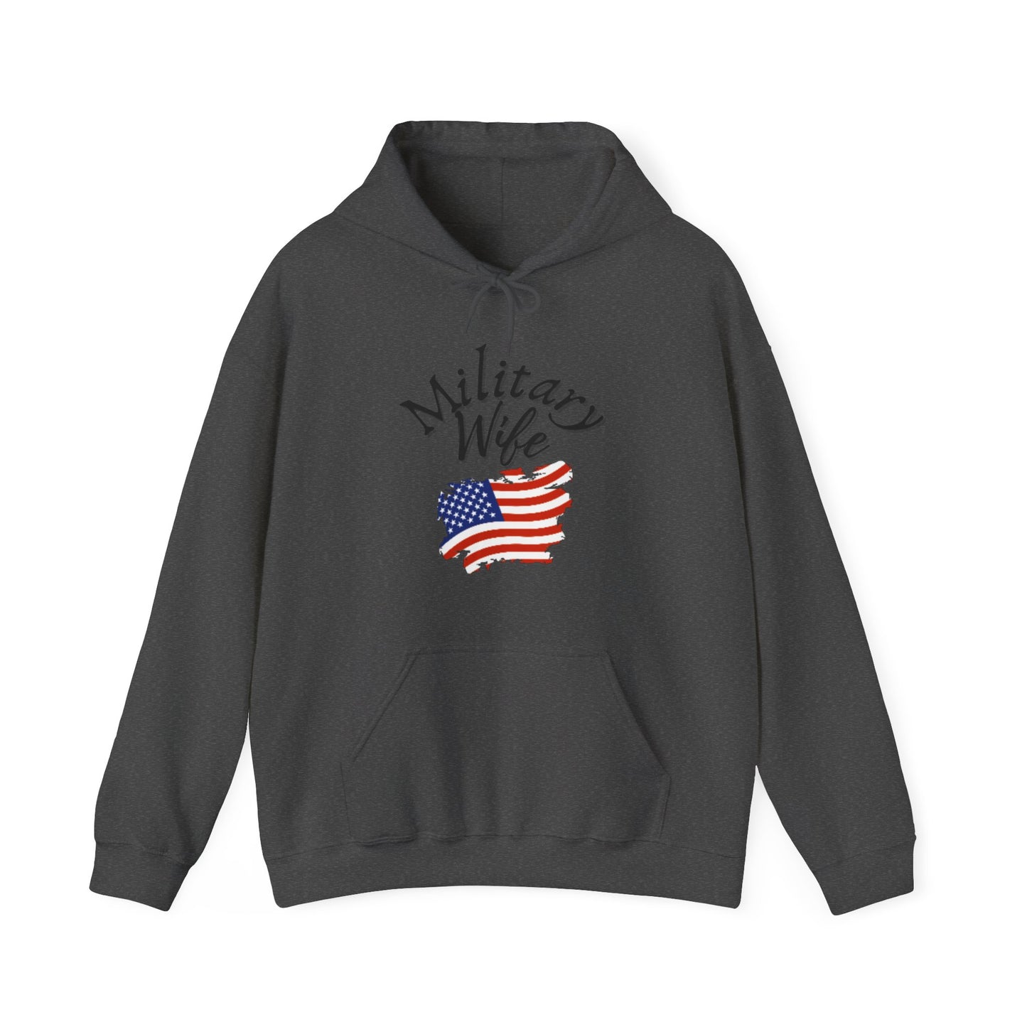 Military Wife Hoodie, Hoodie for Patriot, Hoodie for mom, Hoodie for women, Gift for army wife, Gift for marine wife