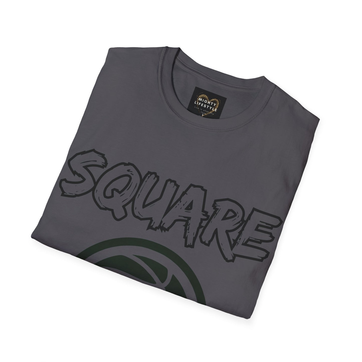 Square Up | Travel Basketball| AAU Basketball | Basketball Shirt |Basketball Mom| Basketball Dad | Unisex Basketball Shirt | Sports Shirt | Baller Shirt | Mighty Lifestyle | Softstyle T-Shirt