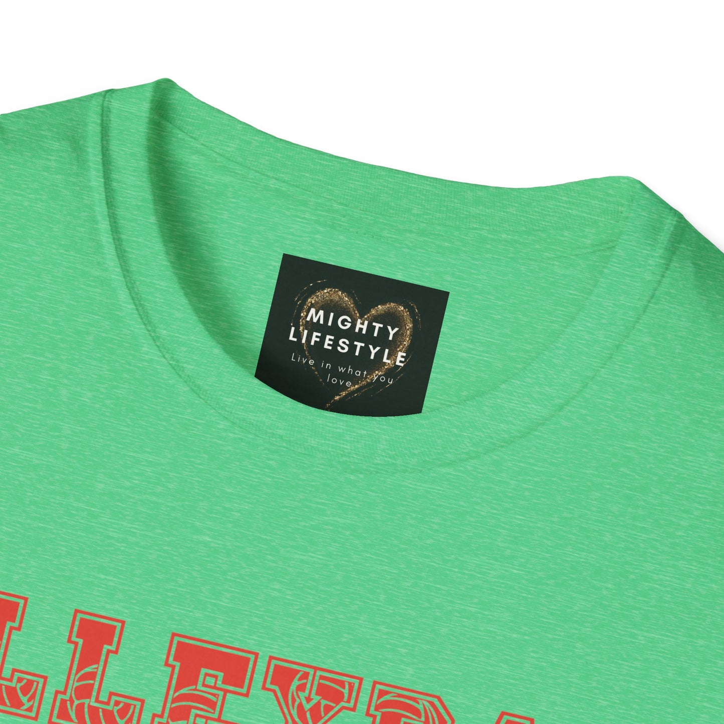Volleyball Dad | Volleyball Shirt | Sports Shirt | Gift for Dad Gift for Father | Baller Shirt | Mighty Lifestyle | Softstyle T-Shirt