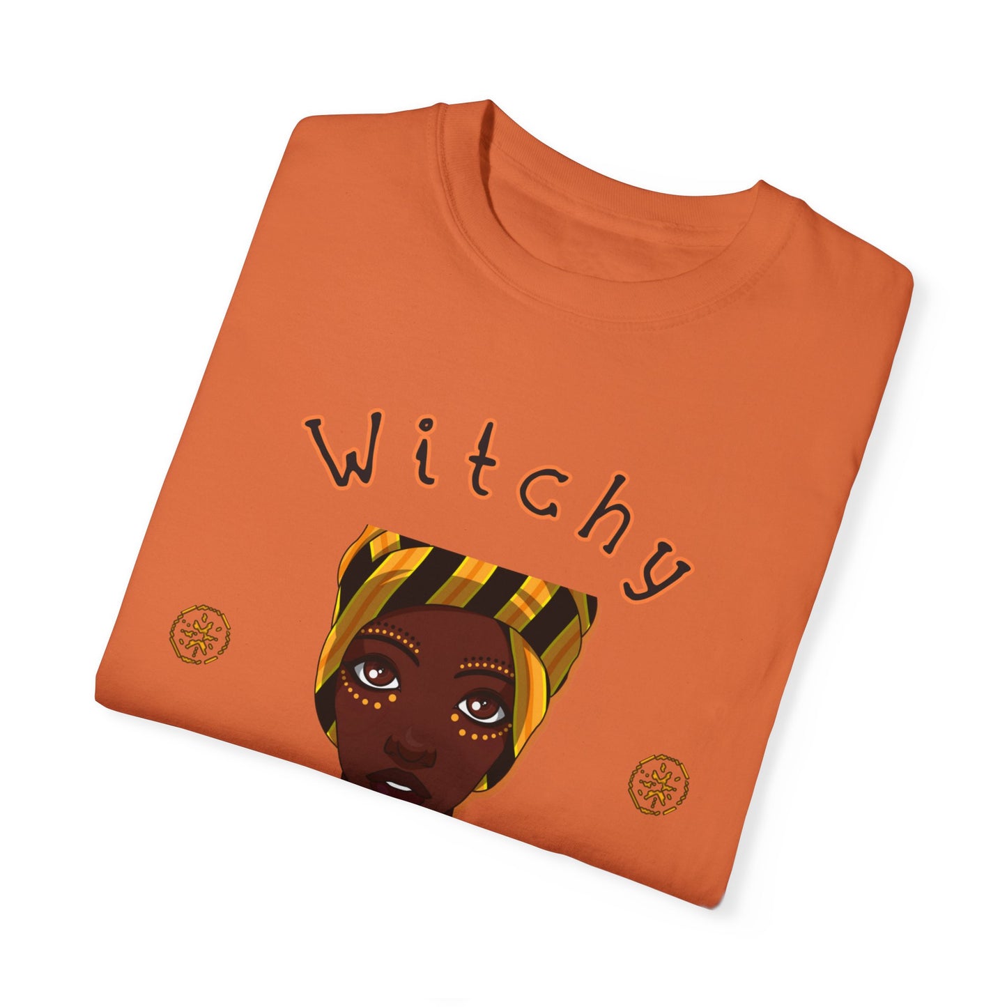 Witchy Vibes, Shaman, Halloween, Fall Shirt, Witch Shirt, Bruja Shirt, Unisex Garment-Dyed T-shirt