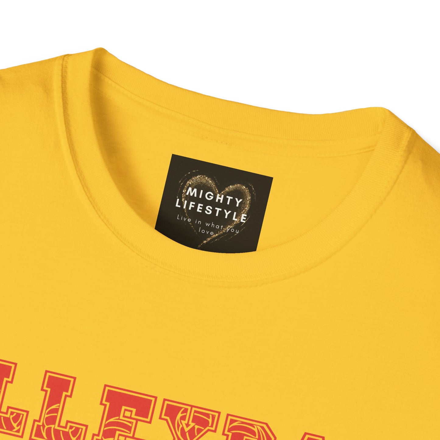Volleyball Dad | Volleyball Shirt | Sports Shirt | Gift for Dad Gift for Father | Baller Shirt | Mighty Lifestyle | Softstyle T-Shirt