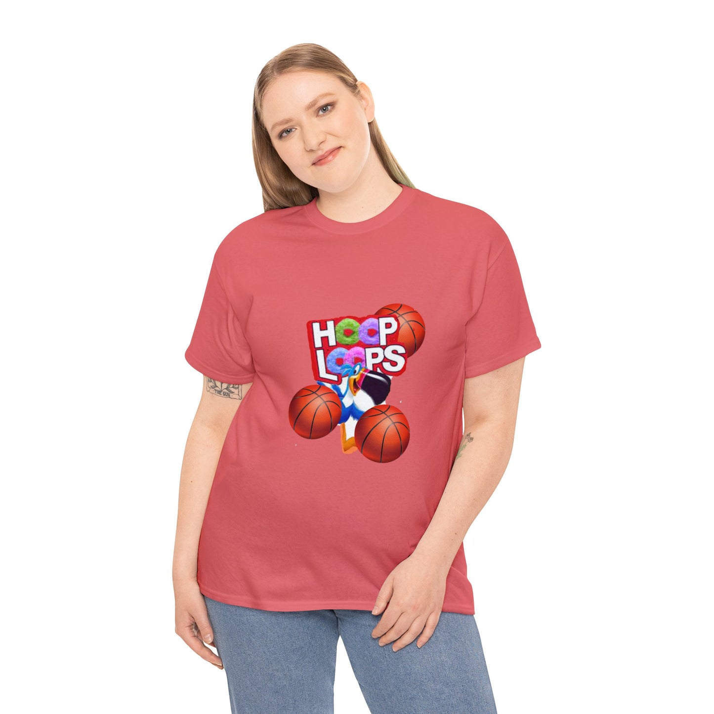 Mighty Lifestyle Basketball Color, Hooping Shirt, Hoop Loops, Hoops Loops Shirt, Shirt for Basketball