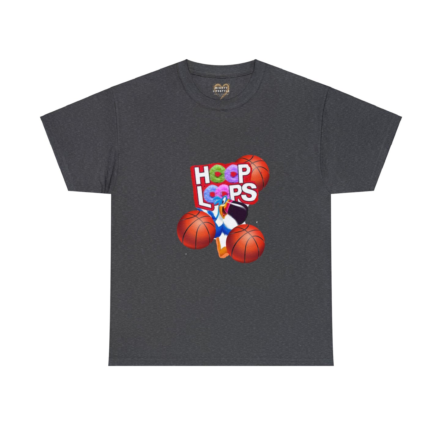 Mighty Lifestyle Basketball Color, Hooping Shirt, Hoop Loops, Hoops Loops Shirt, Shirt for Basketball