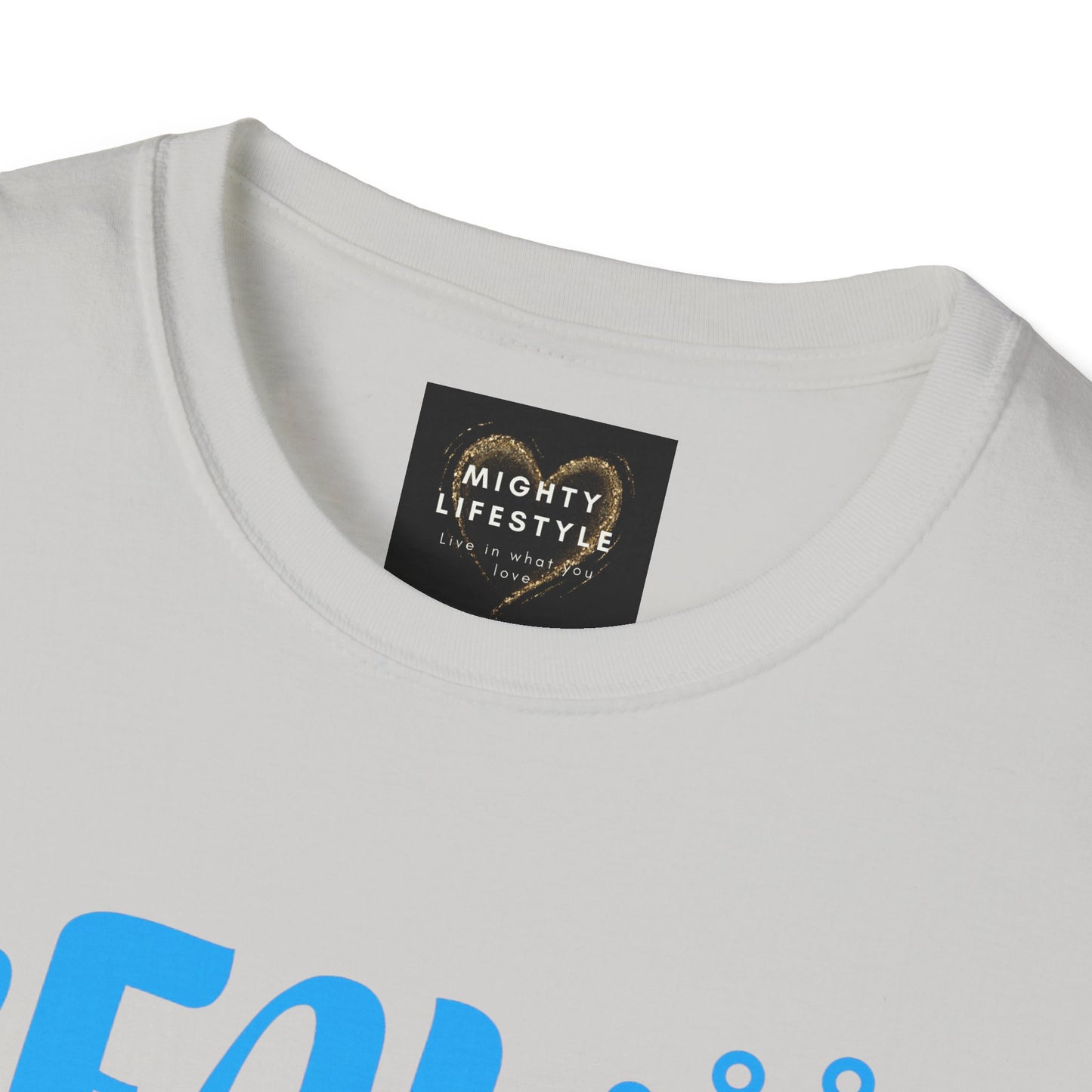 Real Queen Blue Font | Basketball Shirt | Sports Shirt | Baller Shirt | Mighty Lifestyle | Softstyle T-Shirt