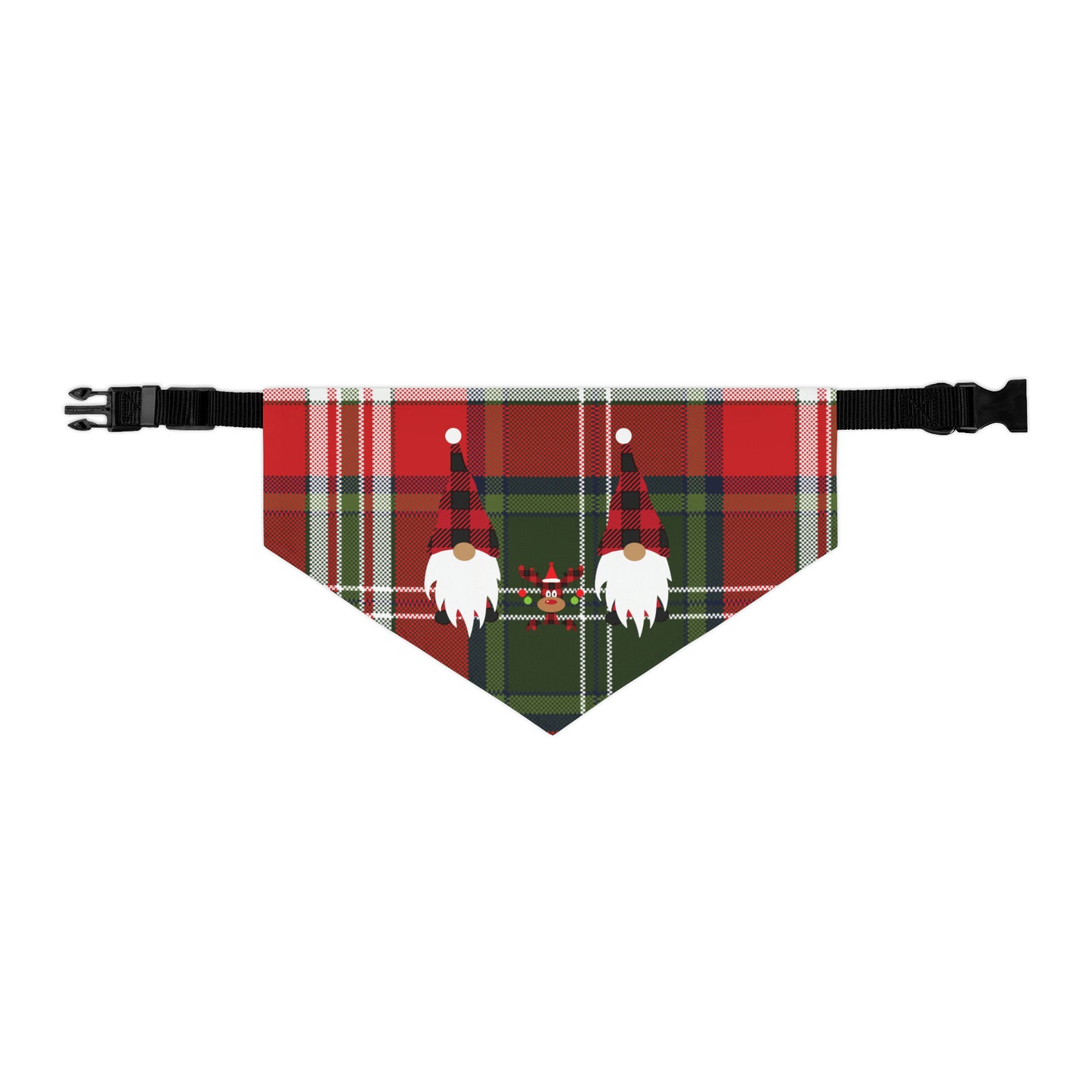 Plaid Christmas, Holiday, Festive Bandana Pet Bandana Collar for dogs or cats