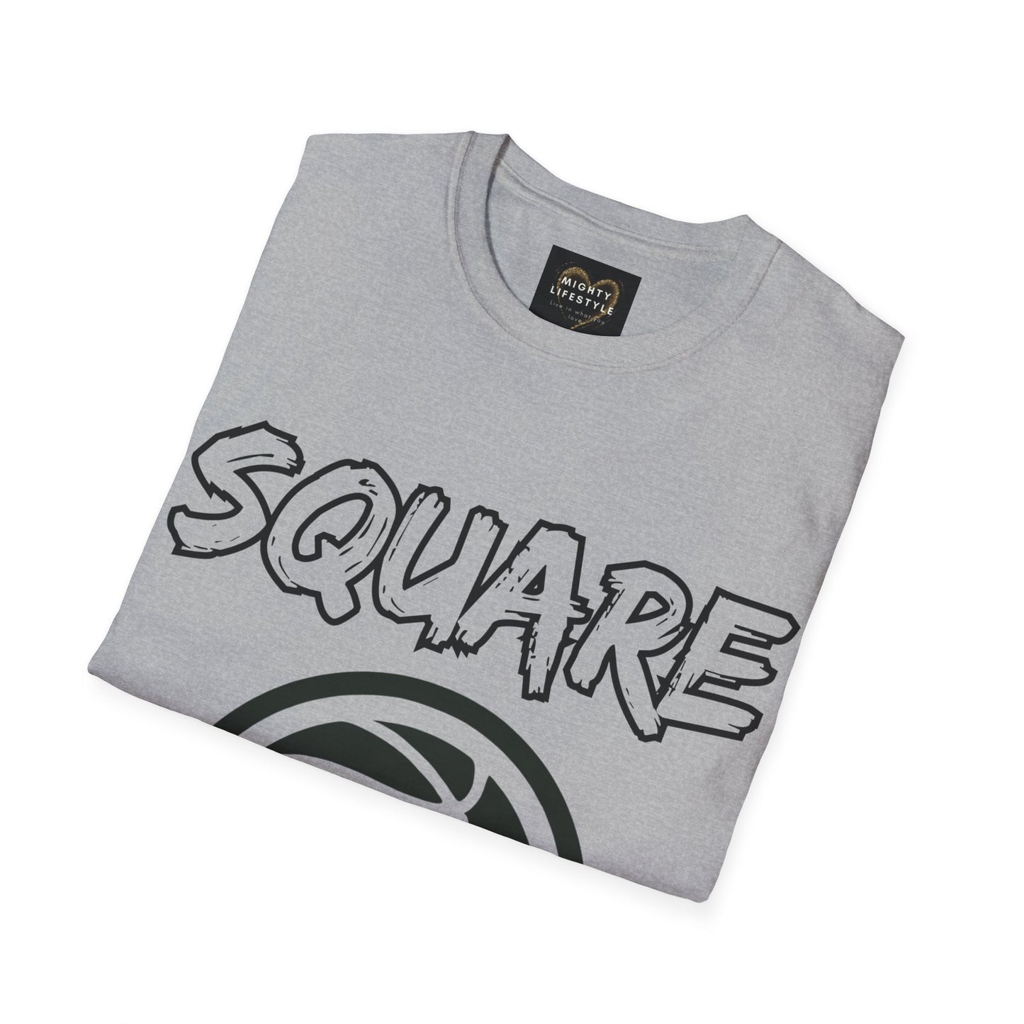 Square Up | Travel Basketball| AAU Basketball | Basketball Shirt |Basketball Mom| Basketball Dad | Unisex Basketball Shirt | Sports Shirt | Baller Shirt | Mighty Lifestyle | Softstyle T-Shirt