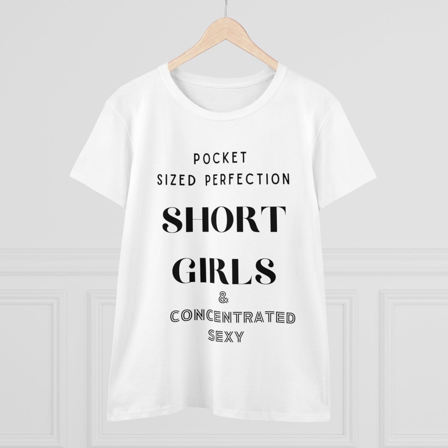 Short Girls Shirt | Women's Midweight Cotton Tee