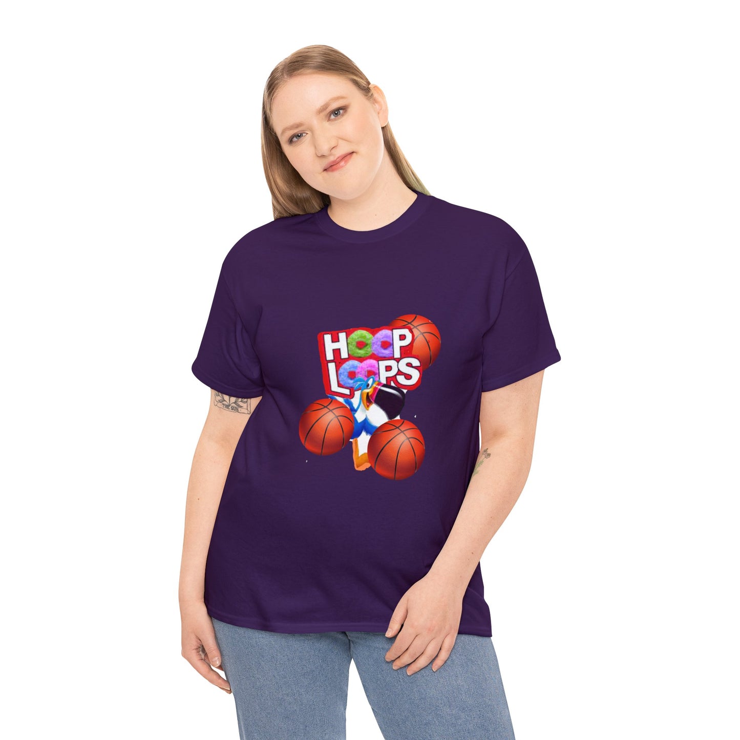 Mighty Lifestyle Basketball Color, Hooping Shirt, Hoop Loops, Hoops Loops Shirt, Shirt for Basketball