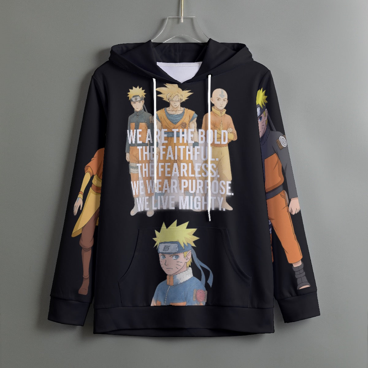 Anime Inspired Women’s Hoodie Teen Girl Pullover Hoodie With Drawstring