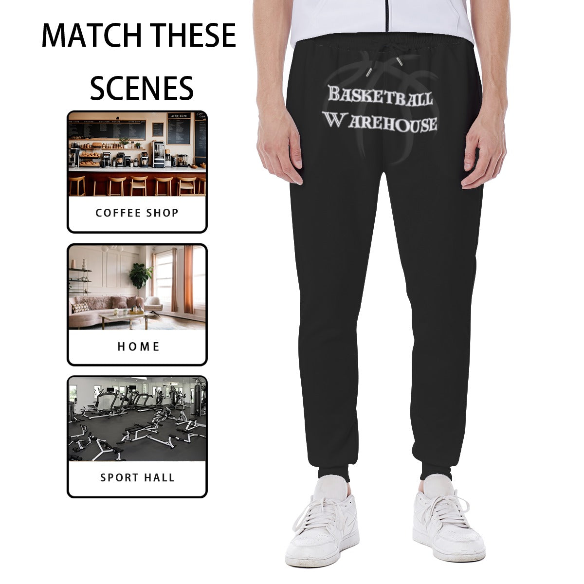 Custom Basketball Warehouse Light Weight Sports Sweatpants