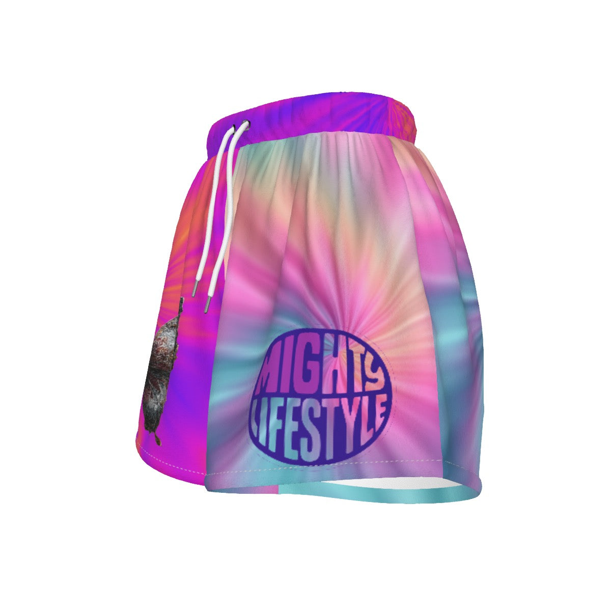 Tie Dye Butterfly Women’s Athletic Sports Shorts | Women's Sports Shorts