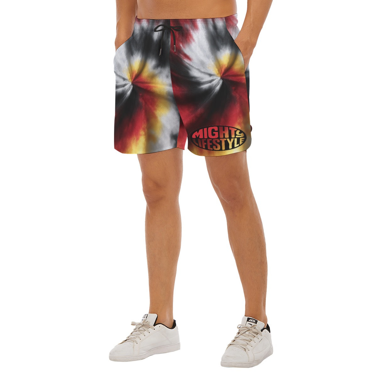 Tie Dye Men’s Athletic Sport Shorts | Tie Dye Athletic Shorts for Men and Teens