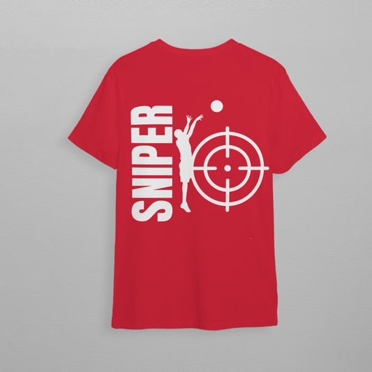 Custom Your Logo Unisex RED Children's Sports T-Shirt