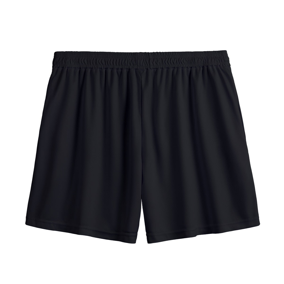 Built Not Born Mesh Shorts | Built Not Born Mesh Shorts – Motivational Black Athletic Shorts for Men & Teens | Red Spray Graffiti Print