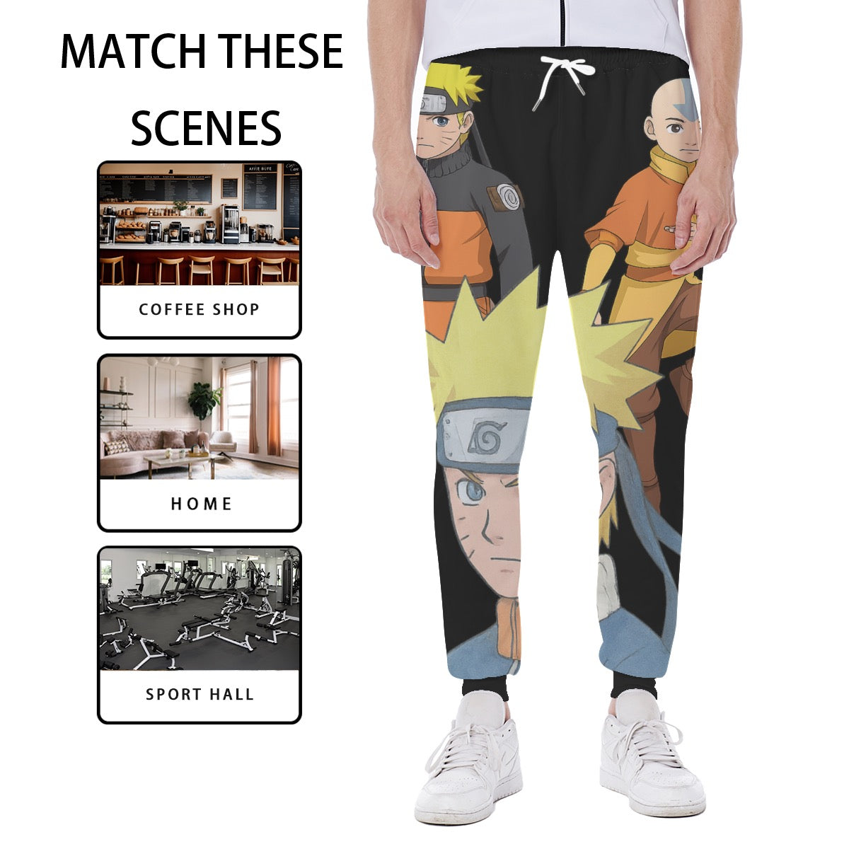 Anime Inspired Men's Sweatpants