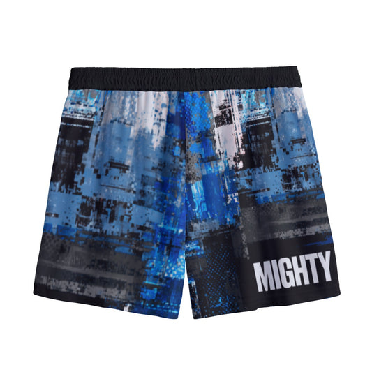 Royal Blue & White Basketball Shorts – Lightweight Mesh Hoop Shorts for Gym Runs, Pickup Games & Street Basketball Royal Blue and White Basketball Shorts Sports Shorts Mesh Shorts